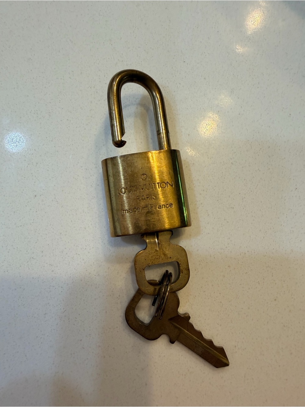 Louis Vuitton #302 lock and key